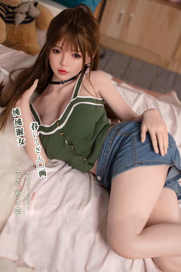160cm/5ft3 D-cup Silicone Head Sex Doll -  A25 - BestDollForYou