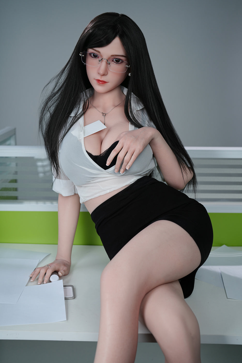 US In Stock - 160cm/5ft3 D-cup Silicone Head Sex Doll C26S -  Tifa - 我的商店