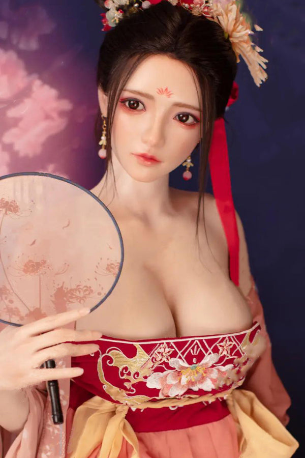 150cm/4ft11 D-cup Silicone Head Sex Doll -  A34 Qi - BestDollForYou