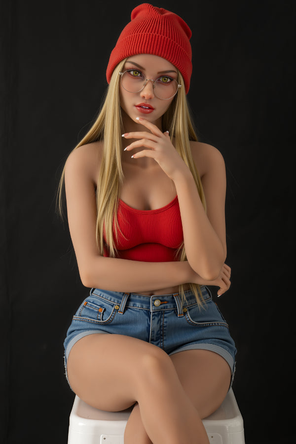 151cm/4ft11 F-Cup Blonde TPE Sex Doll 