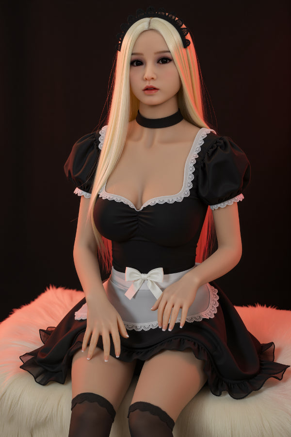 US In Stock - 148cm/4ft10 F-Cup Blonde TPE Sex Doll 