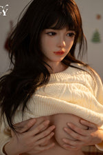 162cm/5ft4 E-Cup Silicone Head Sex Doll Christmas Girl - Sato Asuka - BestDollForYou