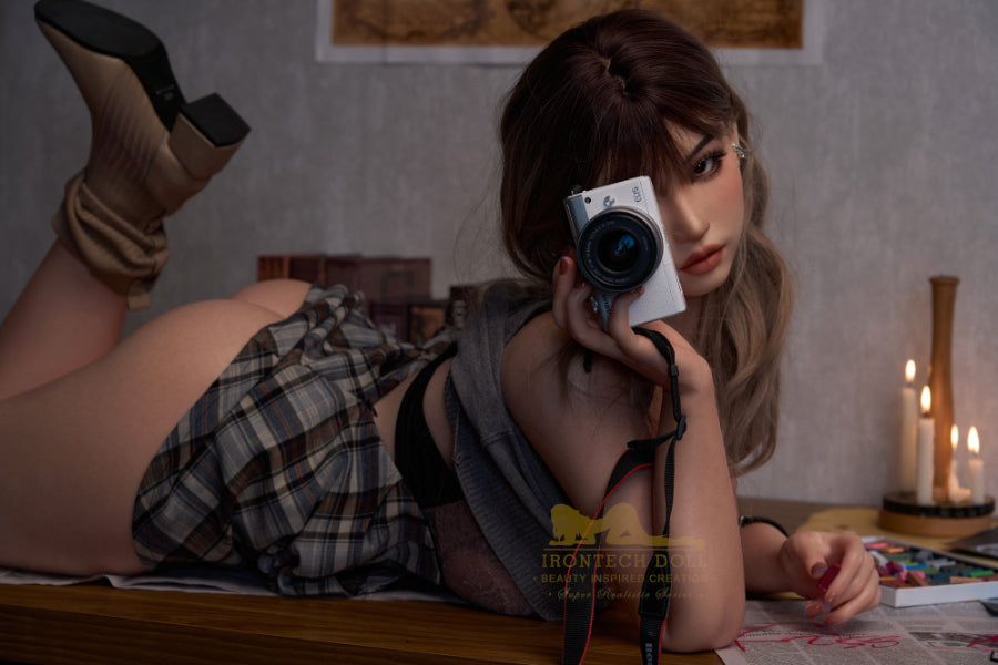 160cm/5ft3 I-Cup Big Tits BBW Big Booty Silicone Love Doll with S20 Head - BestDollForYou