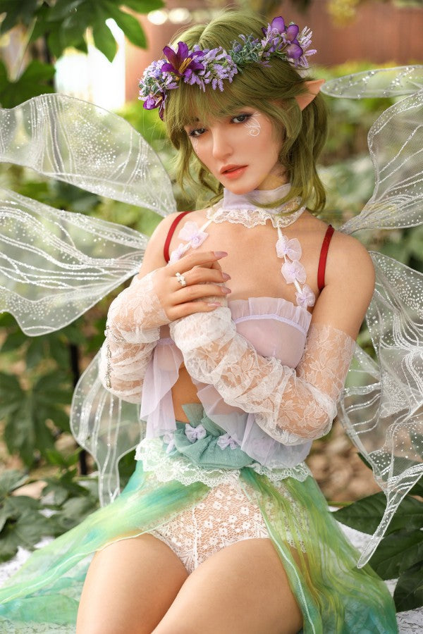 167cm/5ft6 E-Cup Big Tits Fairy Silicone Sex Doll - S48 - BestDollForYou