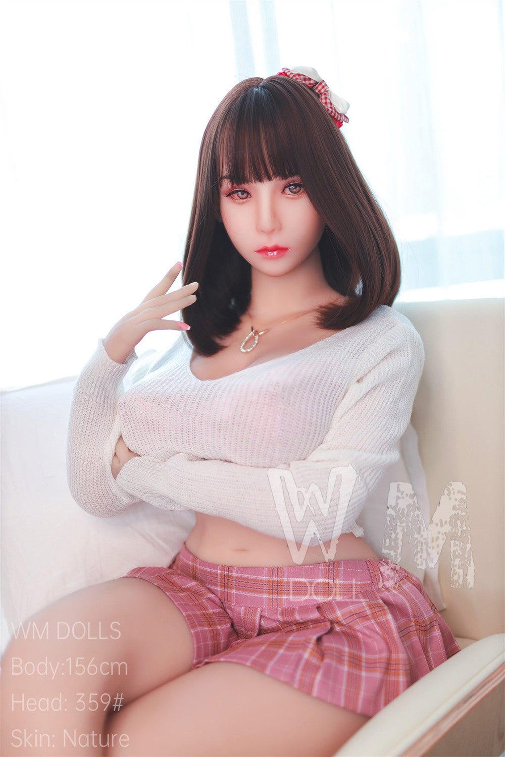 156cm/5ft1 H-Cup Thick TPE Japanese Sex Doll with 