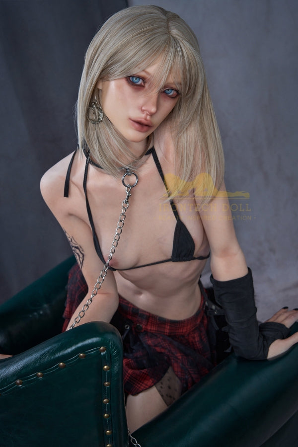 [Natural Optimized Series] 161cm/5ft3 Minus A-Cup Full Silicone Sex Doll 161M - Bailey, Head B1 - BestDollForYou
