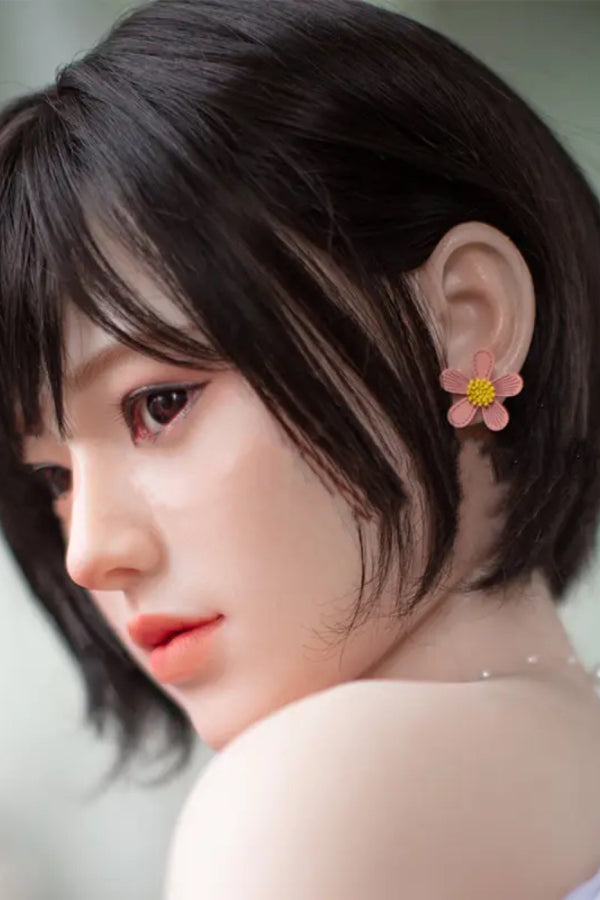 160cm/5ft3 D-cup Japanese Silicone Head Sex Doll - A46 Jo - BestDollForYou