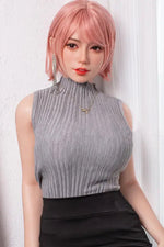 160cm/5ft3 D-cup Silicone Head Sex Doll - A55 Nan - BestDollForYou