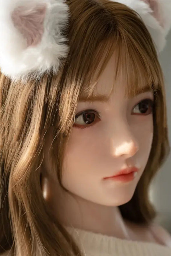 160cm/5ft3 D-cup Japanese Silicone Head Sex Doll - A39 Sora - BestDollForYou