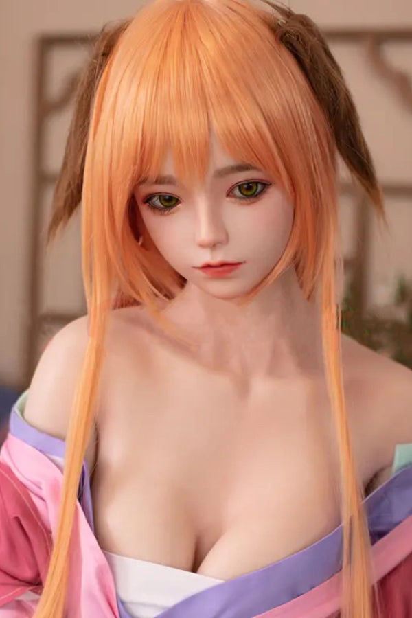 150cm/4ft11 D-cup Japanese Silicone Head Sex Doll -  Yui - BestDollForYou