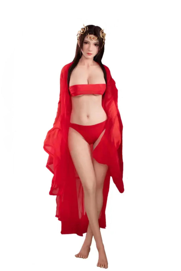 160cm/5ft3 D-cup Silicone Head Sex Doll -  Tifa - BestDollForYou