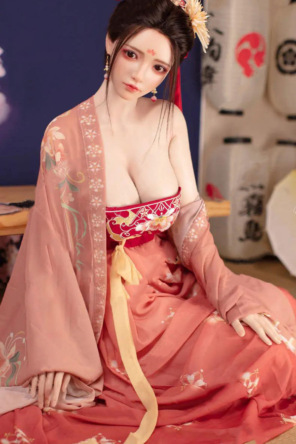 150cm/4ft11 D-cup Silicone Head Sex Doll -  A34 Qi - BestDollForYou