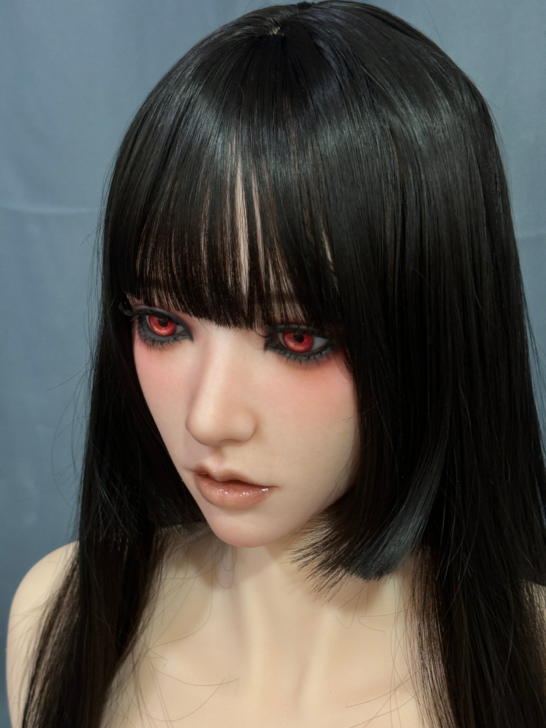 US In Stock - 164cm/5ft5 H-Cup Silicone Head Chinese Sex Doll SG6 Natural - 我的商店