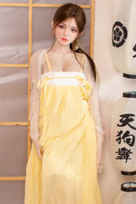 160cm/5ft3 D-cup Chinese Silicone Head Sex Doll - Wennie - BestDollForYou