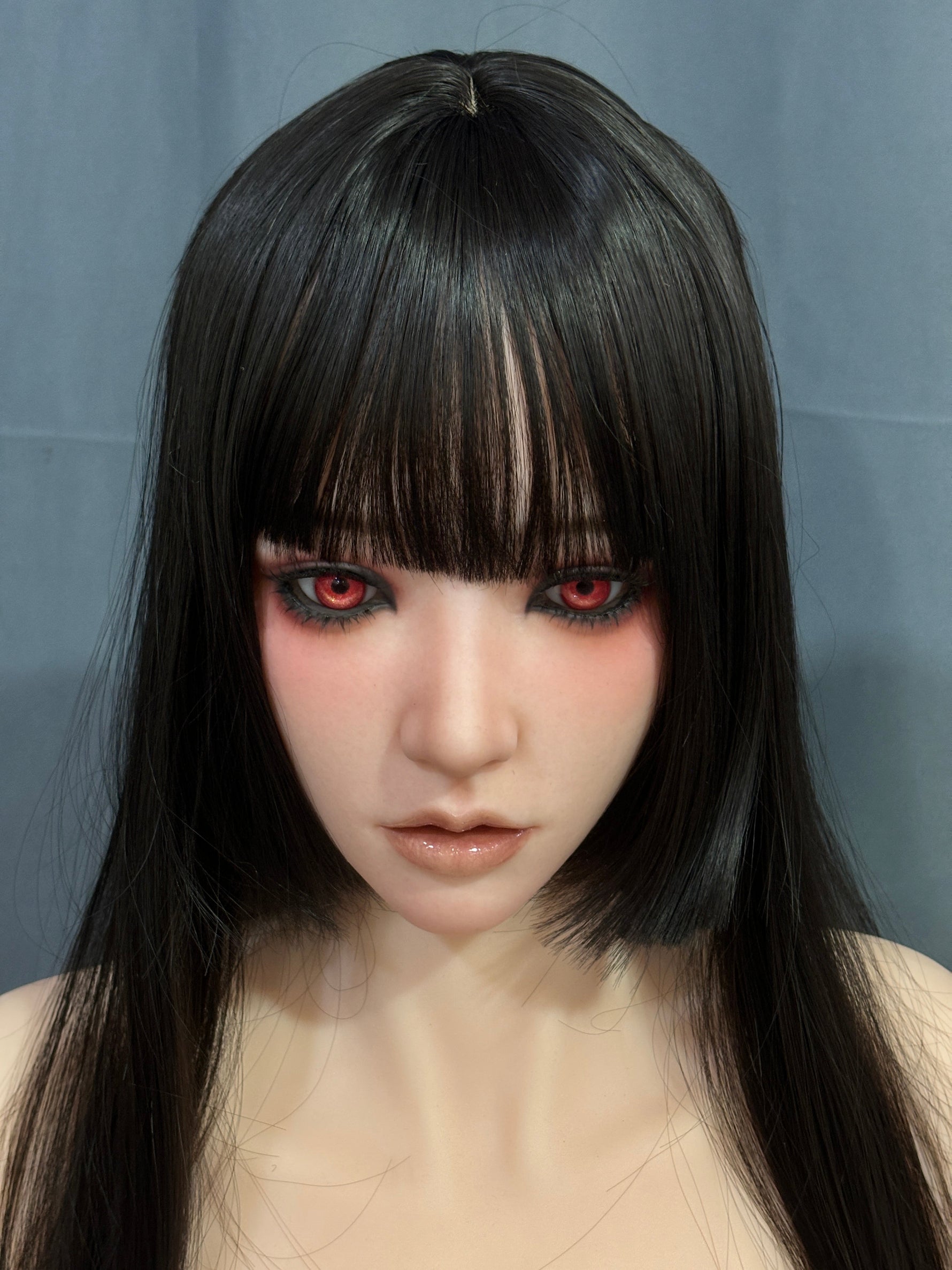 US In Stock - 164cm/5ft5 H-Cup Silicone Head Chinese Sex Doll SG6 Natural - 我的商店
