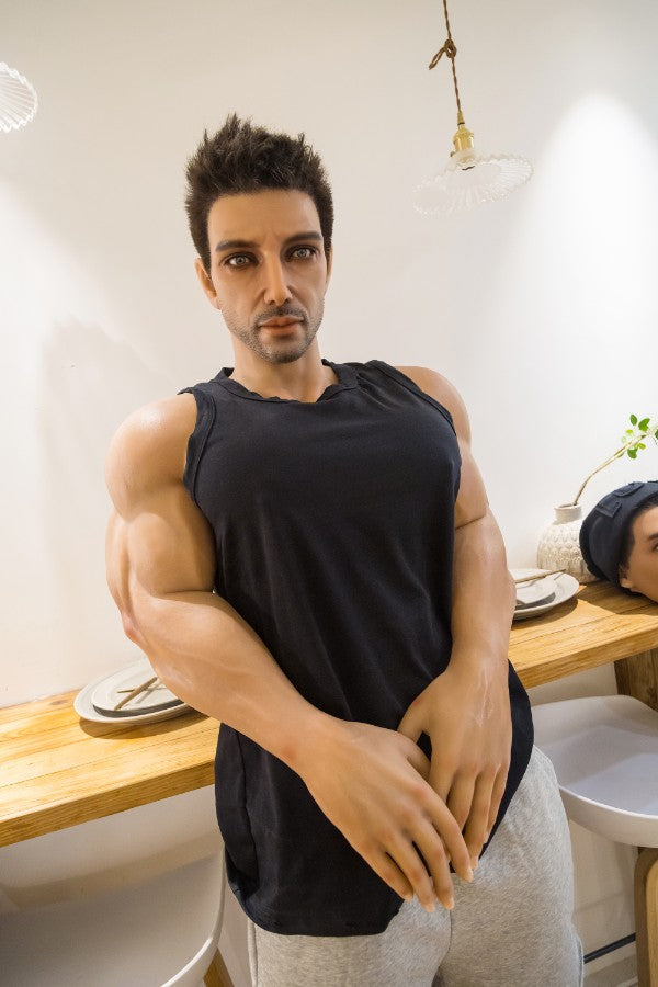 177cm/5ft9 Realistic Male Silicone Sex Doll - Muscle HAN