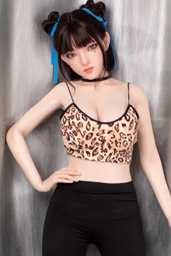 160cm/5ft3 D-cup Silicone Head Sex Doll - A45 Lori - BestDollForYou