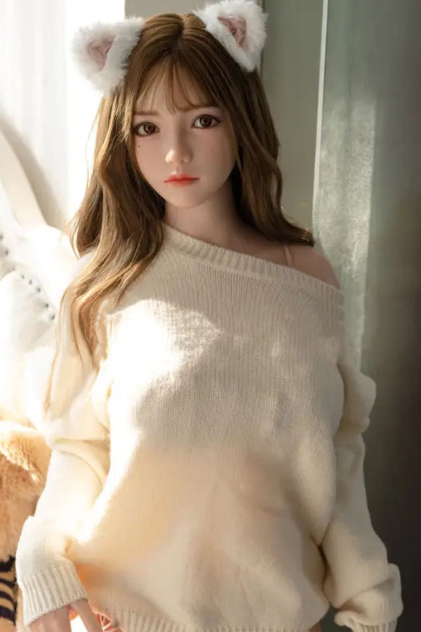 160cm/5ft3 D-cup Japanese Silicone Head Sex Doll - A39 Sora - BestDollForYou