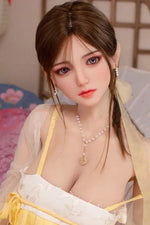160cm/5ft3 D-cup Chinese Silicone Head Sex Doll - Wennie - BestDollForYou
