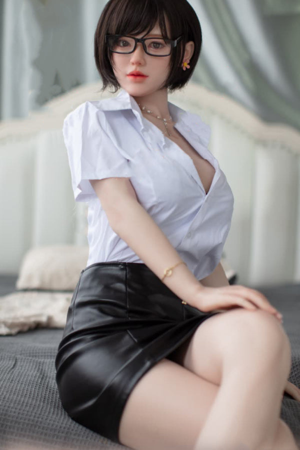 160cm/5ft3 D-cup Japanese Silicone Head Sex Doll - A46 Jo - BestDollForYou
