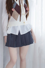 150cm/4ft11 D-cup Japanese Silicone Head Sex Doll -  A35 Sora - BestDollForYou