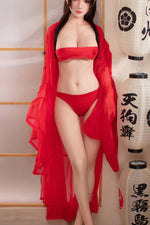 160cm/5ft3 D-cup Silicone Head Sex Doll -  Tifa - BestDollForYou