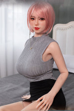160cm/5ft3 D-cup Silicone Head Sex Doll - A55 Nan - BestDollForYou
