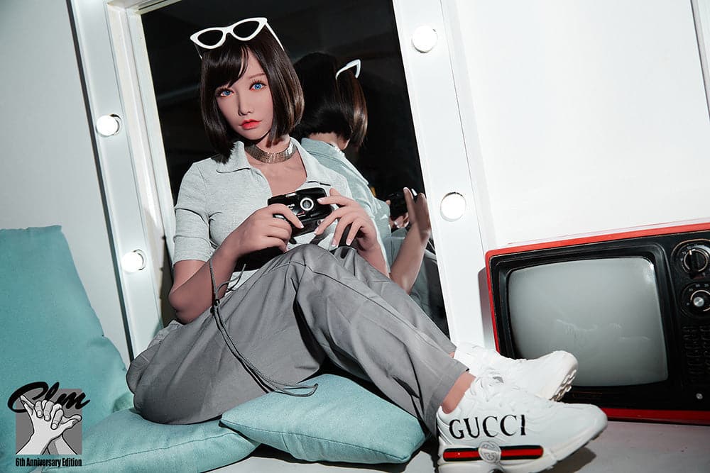 🔹CLM Classic🔹158cm/5ft2 B-Cup Korean Fukada(Photography) Light Tan Skin Skinny Sex Doll - BestDollForYou