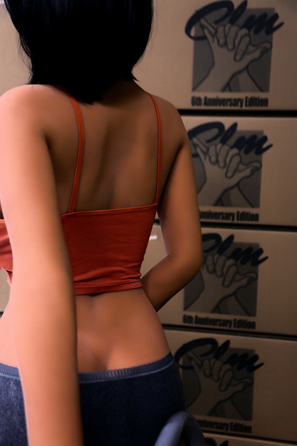 🔹CLM Classic🔹158cm/5ft2 H-Cup TPE Body with Silicone Head Suntan Skin Sex Doll - BestDollForYou