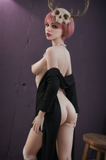 US In Stock - 148cm/4ft9 Big Boobs TPE Redhead Sex Doll - 