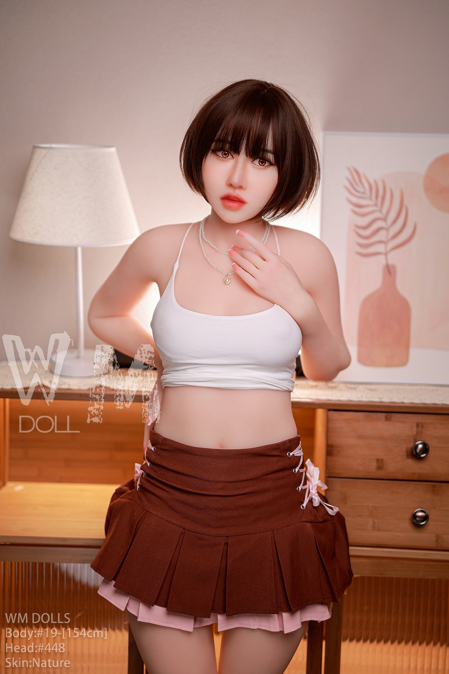 154cm/5ft1 B-cup Cute TPE Sex Doll with 
