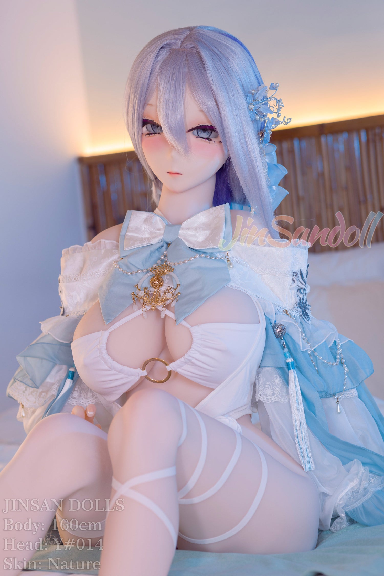 160cm/5ft3 I-Cup Anime TPE Sex Doll with 