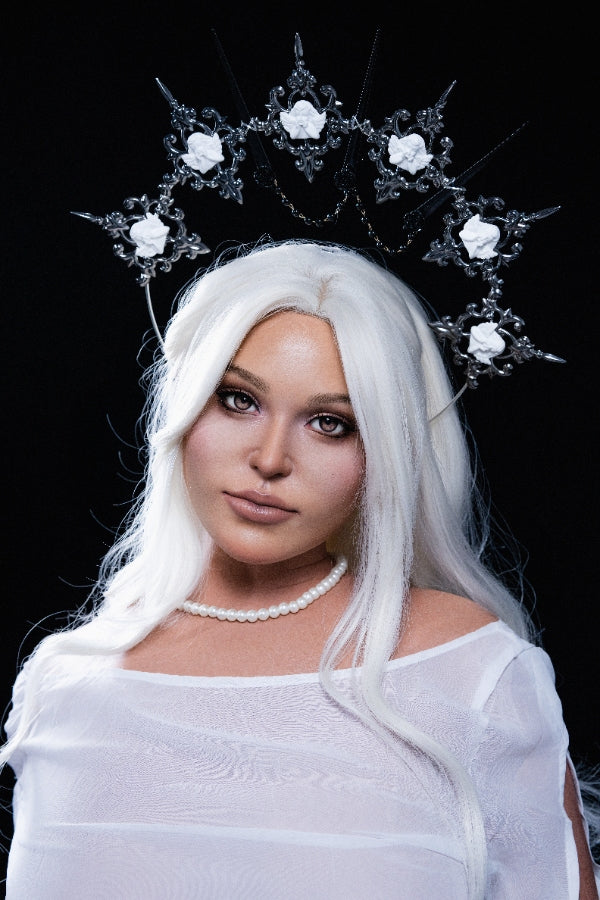 165cm/5ft5 D-cup Tanned Skin European Silicone BBW Sex Doll ID4S ROS Head - Selena-2 - 我的商店