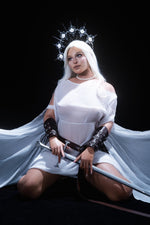 165cm/5ft5 D-cup Tanned Skin European Silicone BBW Sex Doll ID4S ROS Head - Selena-2 - 我的商店