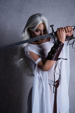 165cm/5ft5 D-cup Tanned Skin European Silicone BBW Sex Doll ID4S ROS Head - Selena-2 - 我的商店