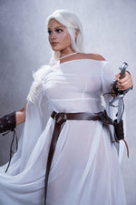 165cm/5ft5 D-cup Tanned Skin European Silicone BBW Sex Doll ID4S ROS Head - Selena-2 - 我的商店