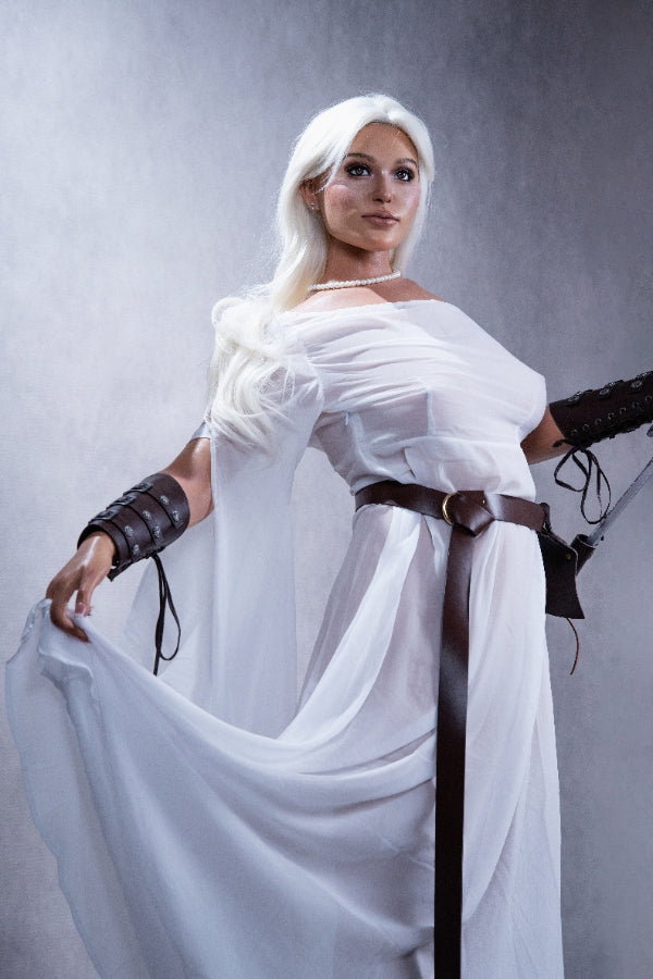 165cm/5ft5 D-cup Tanned Skin European Silicone BBW Sex Doll ID4S ROS Head - Selena-2 - 我的商店