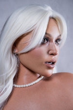 165cm/5ft5 D-cup Tanned Skin European Silicone BBW Sex Doll ID4S ROS Head - Selena-2 - 我的商店