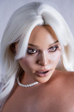 165cm/5ft5 D-cup Tanned Skin European Silicone BBW Sex Doll ID4S ROS Head - Selena-2 - 我的商店