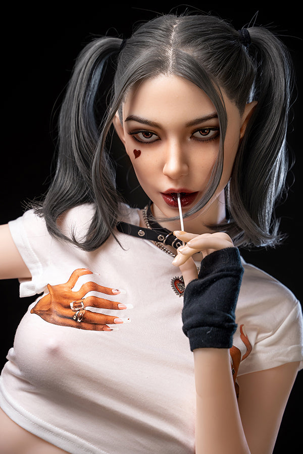 US In Stock - 173cm/5ft8 C-cup Silicone Head Cosplay Sex Doll – M7 (Movable jaw）