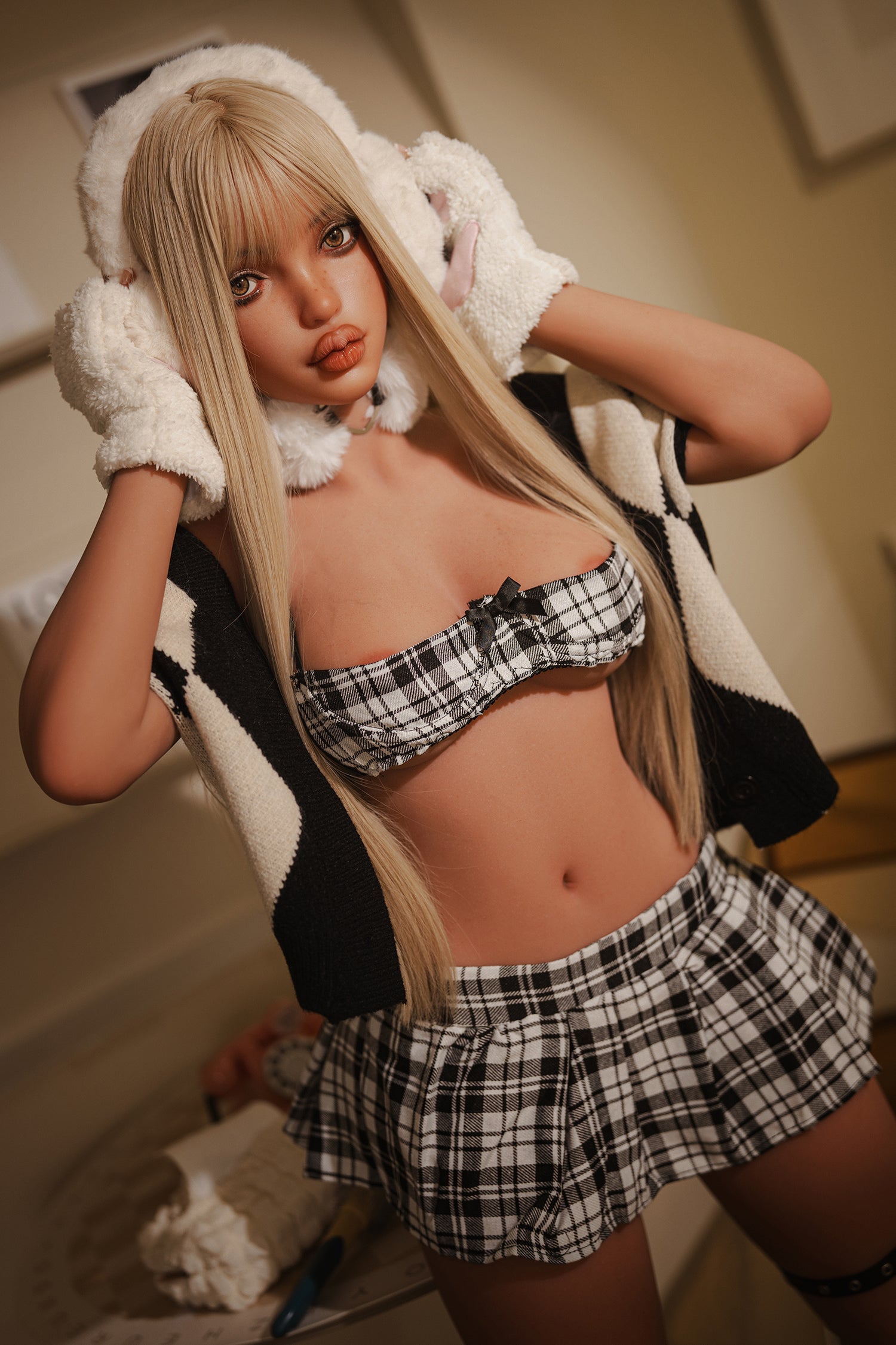 US In Stock - 152cm/4ft11 C-cup Big Breast TPE Sex Doll – S24