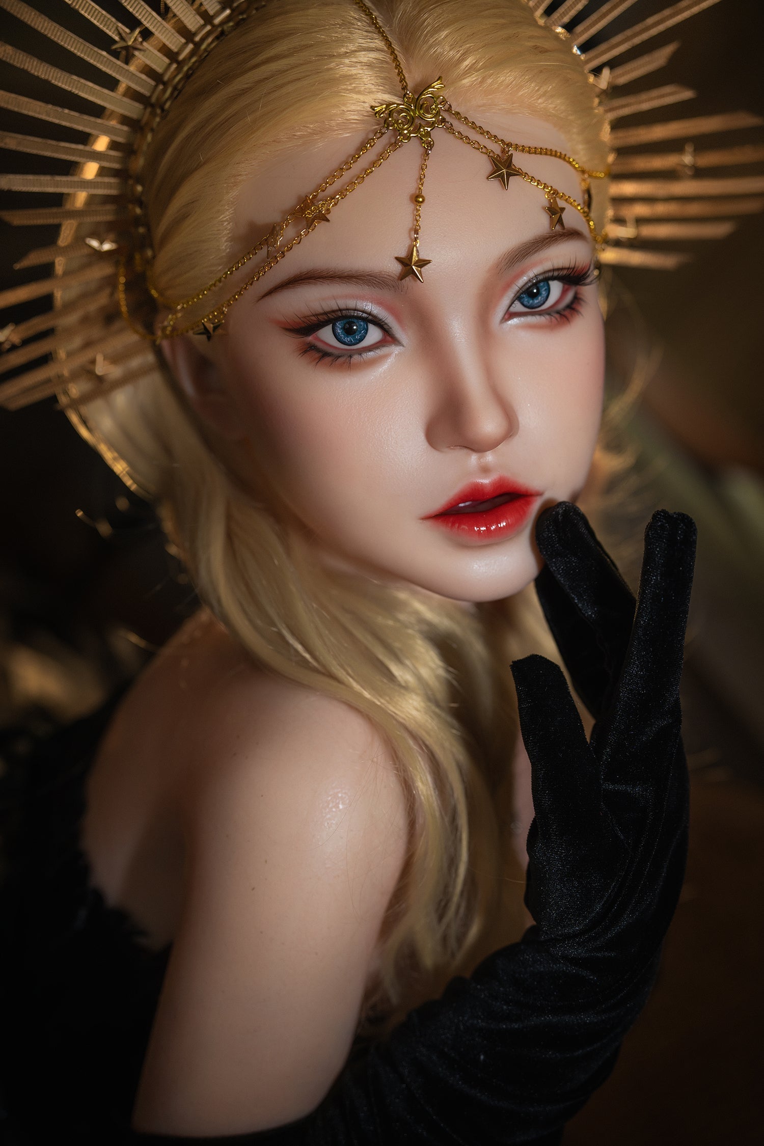 164cm/5ft5 I-cup Blonde Silicone Sex Doll – 