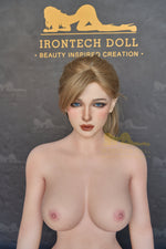 164cm/5ft5 F-cup Silicone Sex Doll - S44 Natural Pony Tail - BestDollForYou