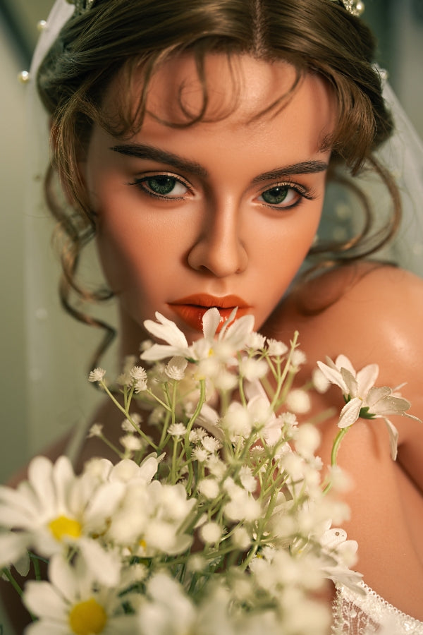 158cm/5ft2 F-cup Blonde Full Silicone Sex Doll - 824 - 我的商店