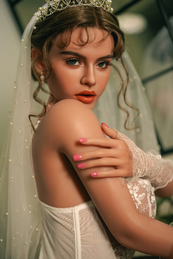 158cm/5ft2 F-cup Blonde Full Silicone Sex Doll - 824 - 我的商店