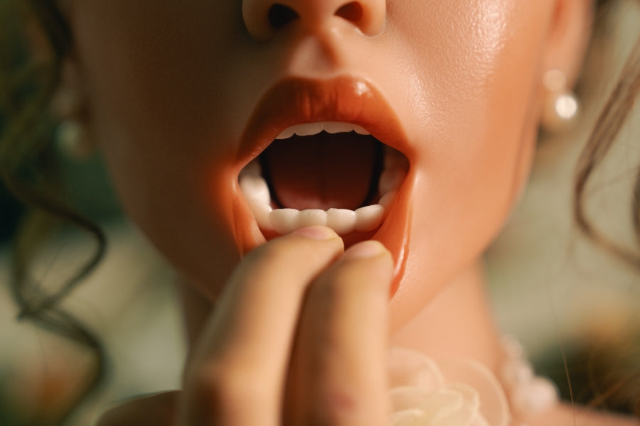 158cm/5ft2 F-cup Blonde Full Silicone Sex Doll - 824 - 我的商店