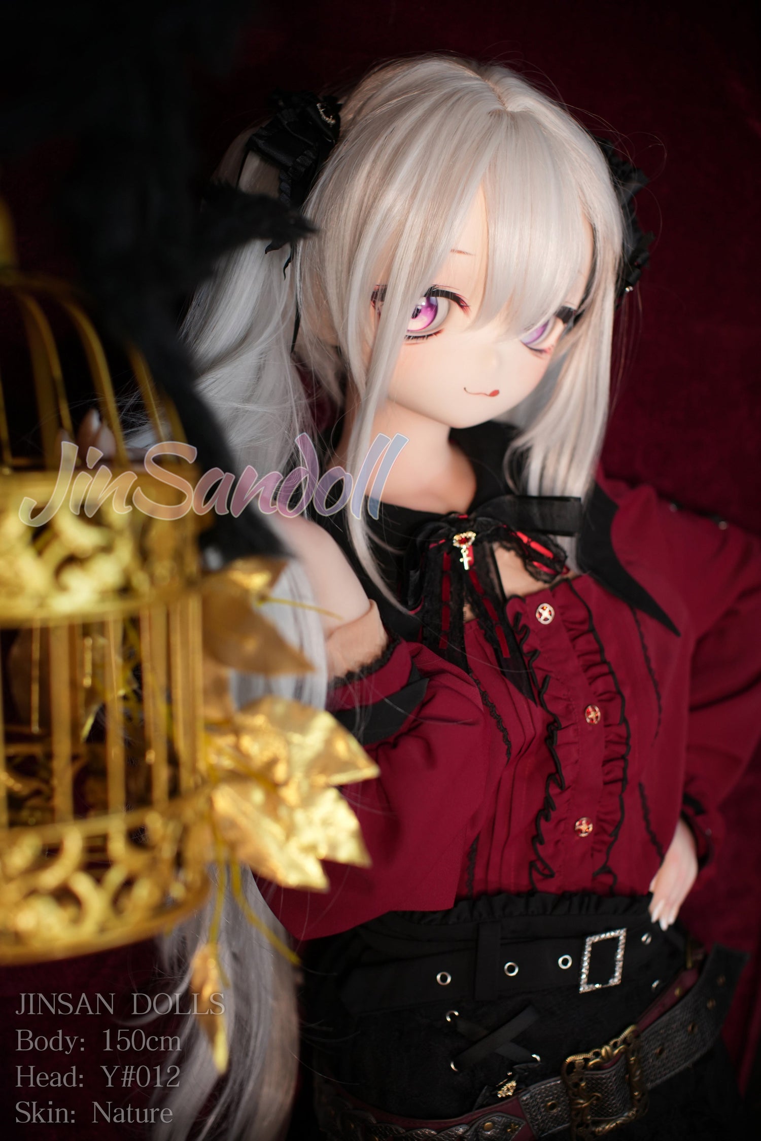 150cm/4ft11 A-cup Anime TPE Sex Doll with 