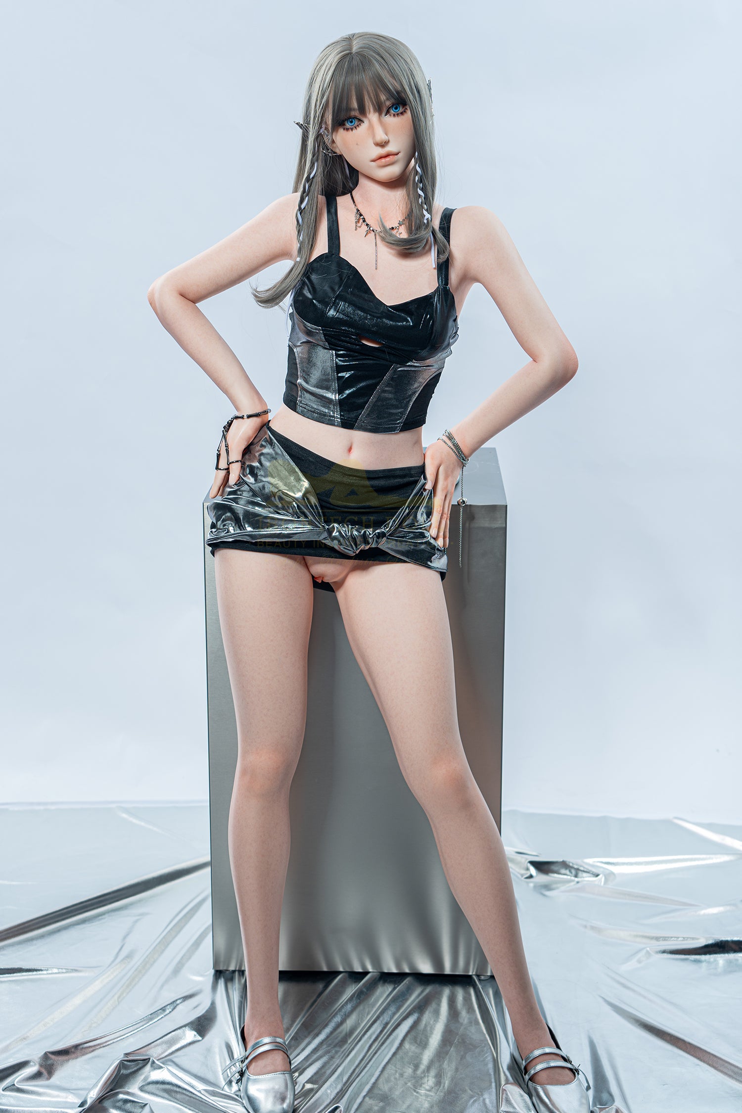 163cm/5ft4 C-Cup Bubble Butt Silicone Love Doll with S41 Head - Joline - BestDollForYou