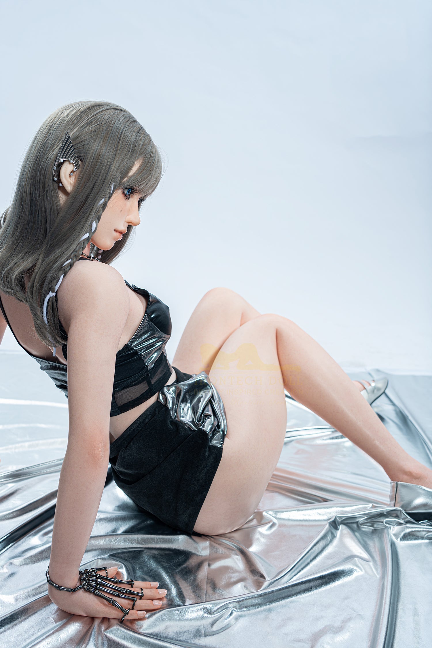 163cm/5ft4 C-Cup Bubble Butt Silicone Love Doll with S41 Head - Joline - BestDollForYou