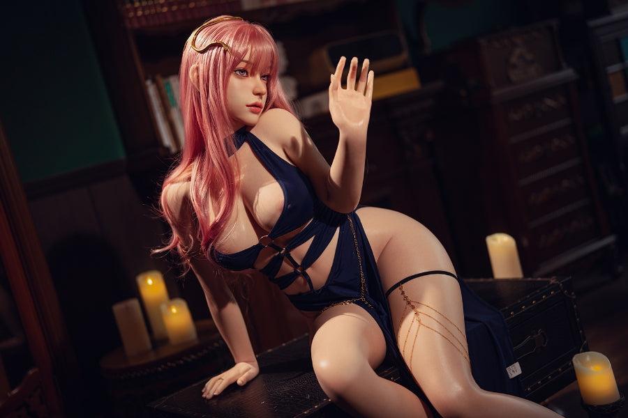 164cm/5ft5 F-cup Big Breast Silicone Sex Doll – M5 - 我的商店
